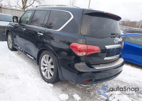 2014 Infiniti Qx80 z USA, uszkodzony, nr VIN JN8AZ2NE1E9068616
